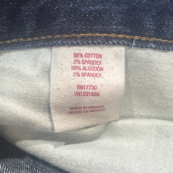 Mossimo Supply Co. Dark Blue Slim Jeans - Picture 3 of 6